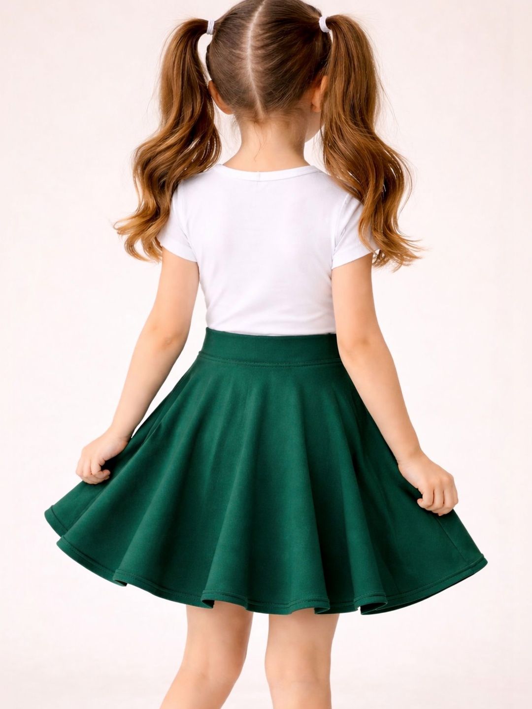 Girls Above Knee A-Line Skirt 5