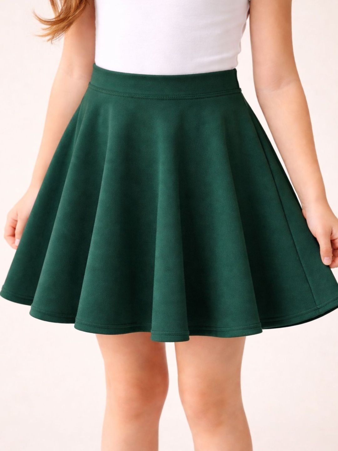 Girls Above Knee A-Line Skirt 3