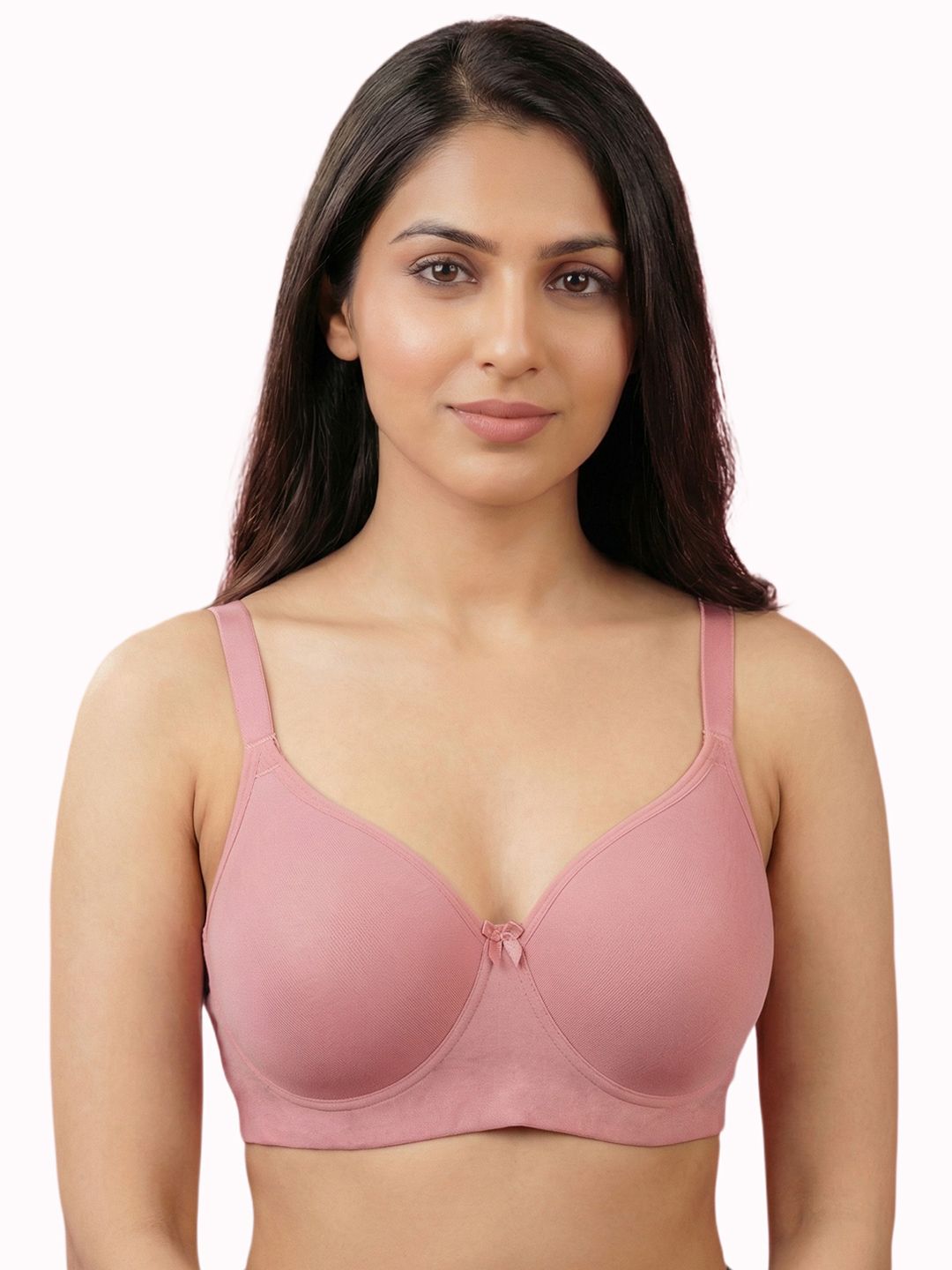 Invisi-Soft Cotton Padded Non-wired Full Coverage Everyday Bonded Bra