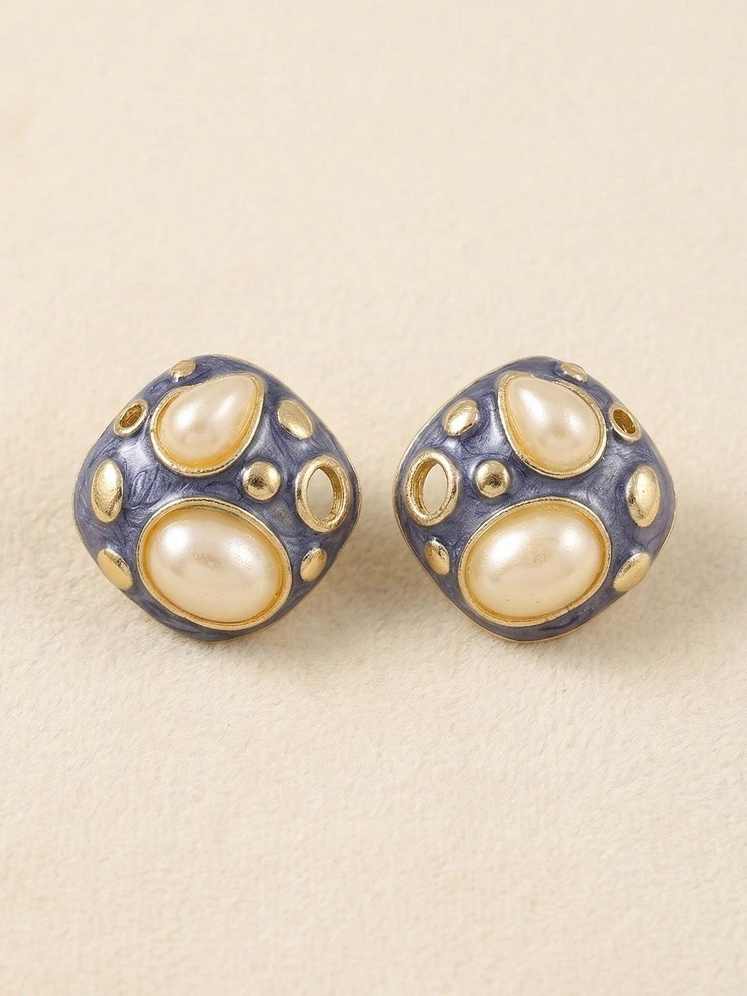 jueri Geometric Studs Earrings