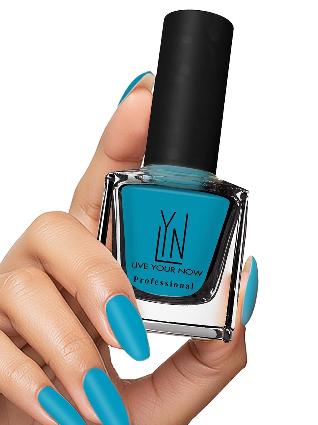LYN LIVE YOUR NOW Long Lasting Fast Dry Nail Polish - 12 ml - Blue Tide 09