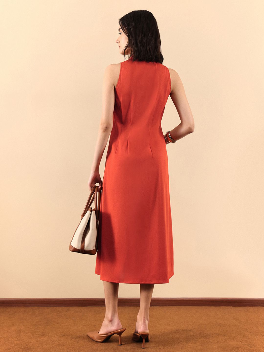 A-Line Midi Dress 4