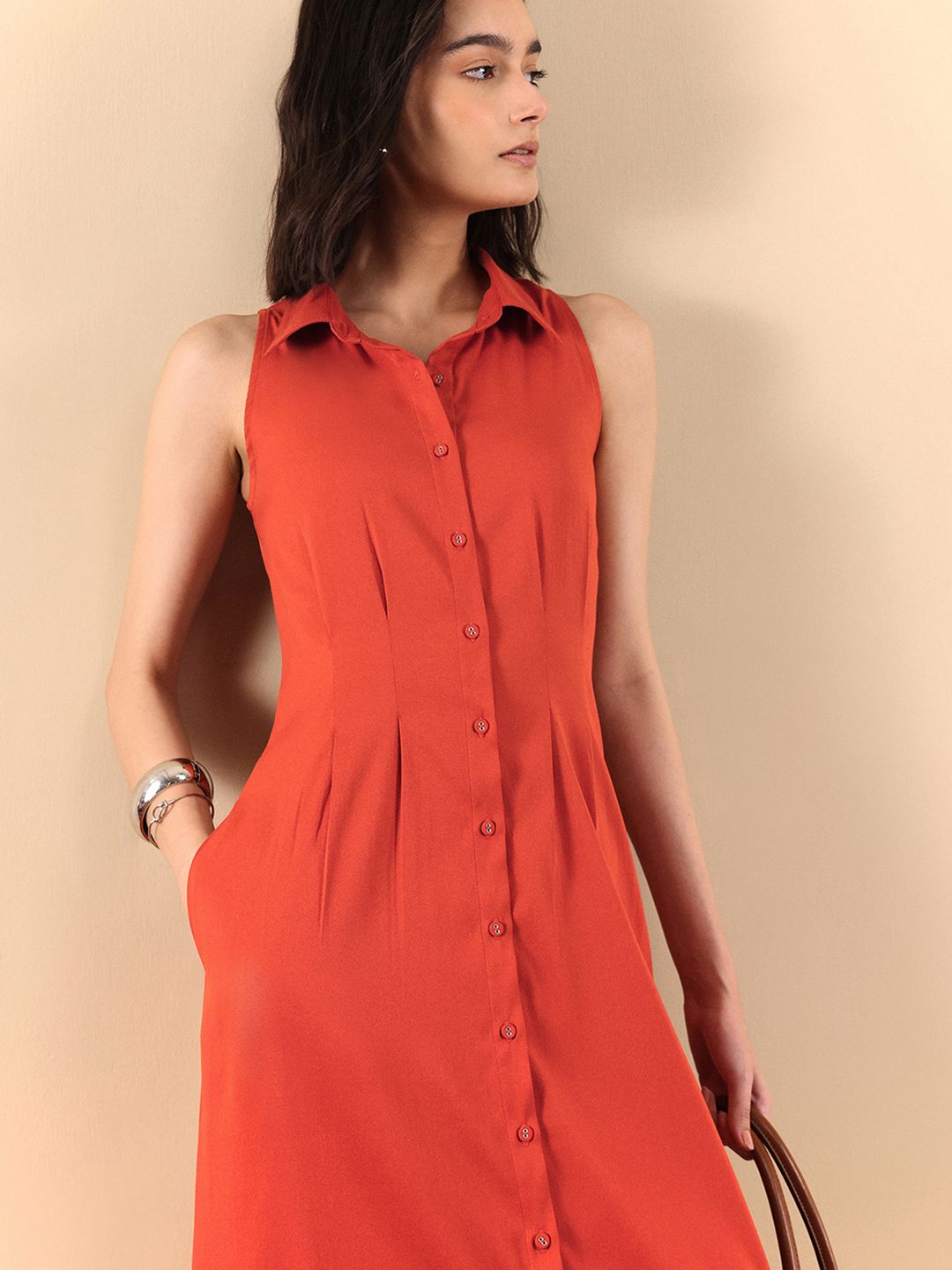 A-Line Midi Dress 2