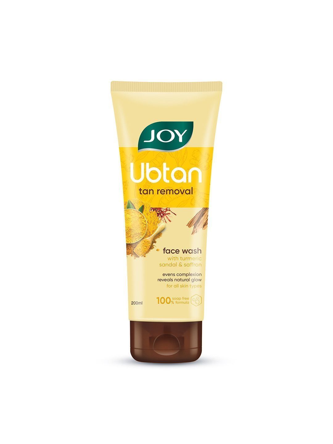 Buy JOY Skin Brightening & Glowing, Tan Removal Ubtan Face Wash   200 Ml -  - Personal Care for Unisex