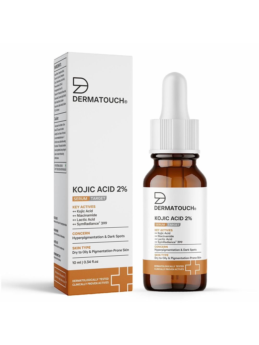 Dermatouch 2% Kojic Acid Serum For Hydration & Nourishment - 10 ml