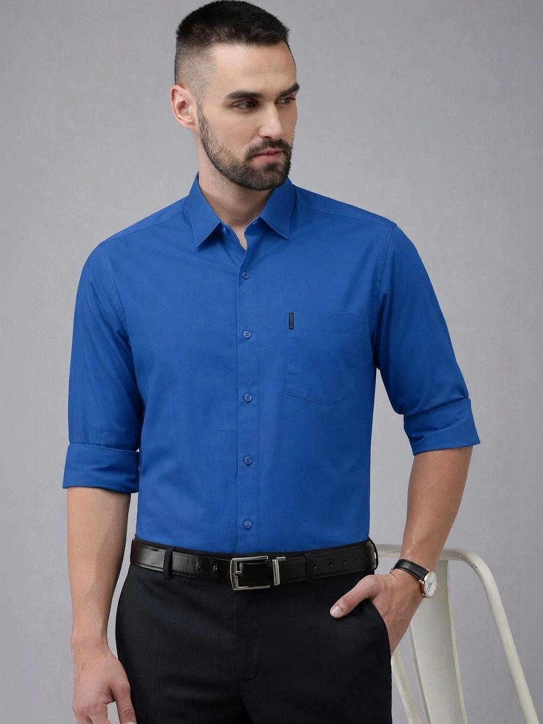 CHROVEL Men Classic Formal Shirt