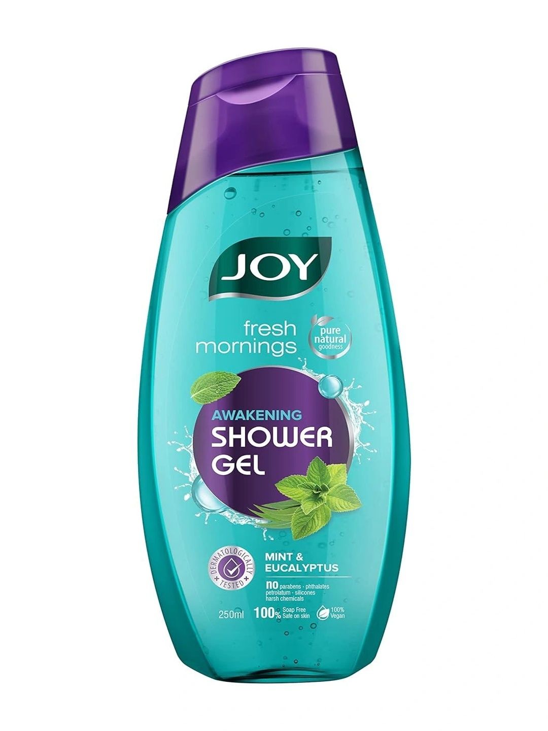 JOY Cooling Mint Shower Gel Body Wash for Day Long Freshness - 250ml