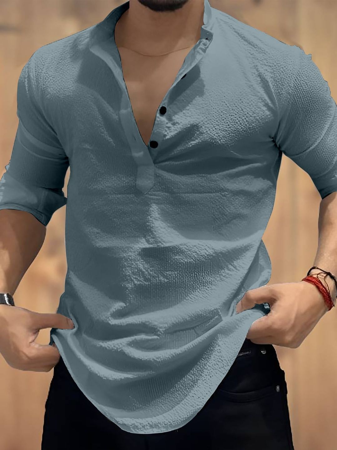 COMBRAIDED Men Casual Shirt