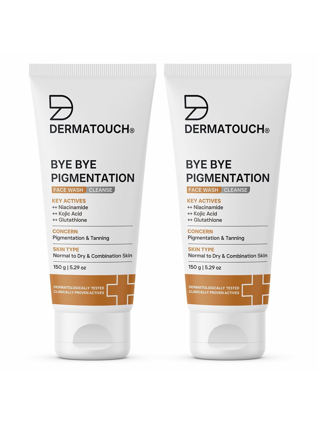 Dermatouch Set Of 2 Anti Pigmentation Face Wash With Niacinamide - 150 g Each
