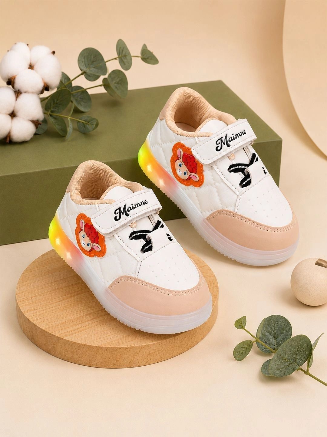 MAIMNE Kids Textured Sneakers