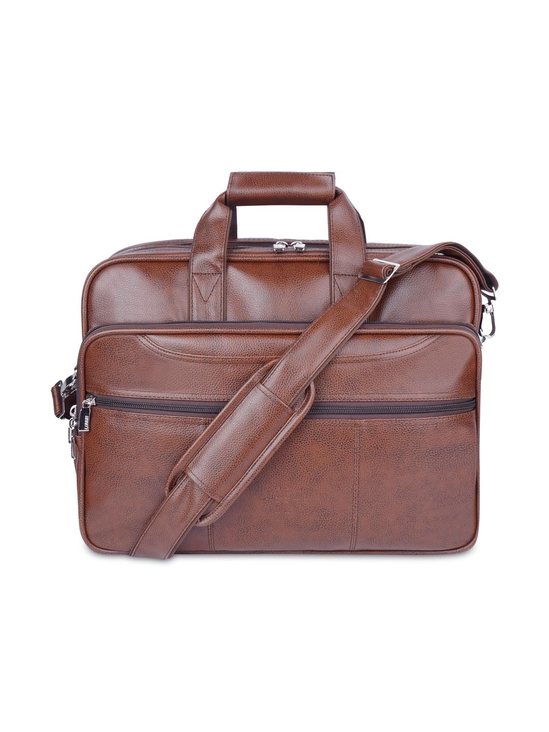 LOGGIN Men Textured Messenger Bag