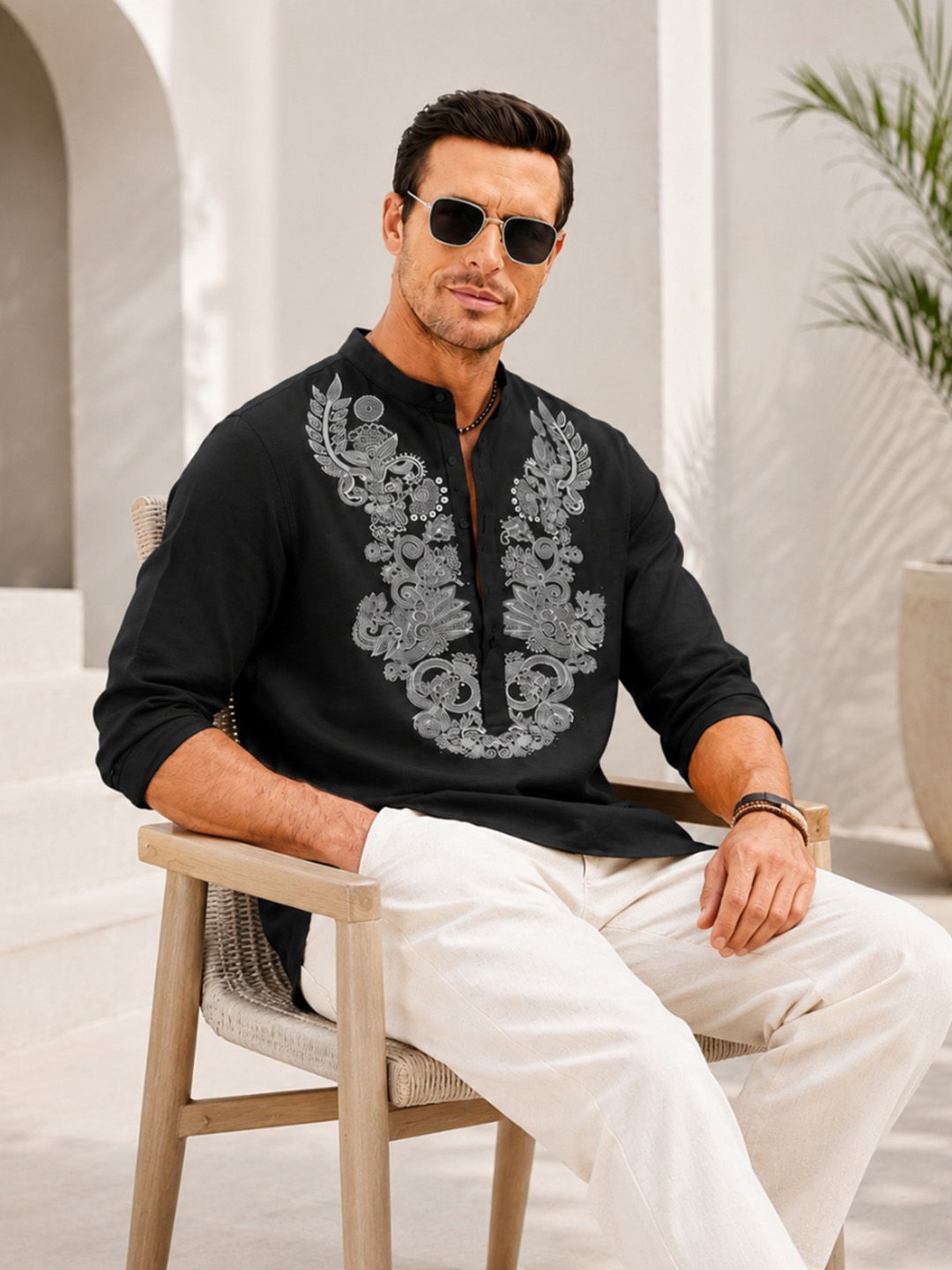 FINIVO FASHION Men Comfort Printed Casual Shirt