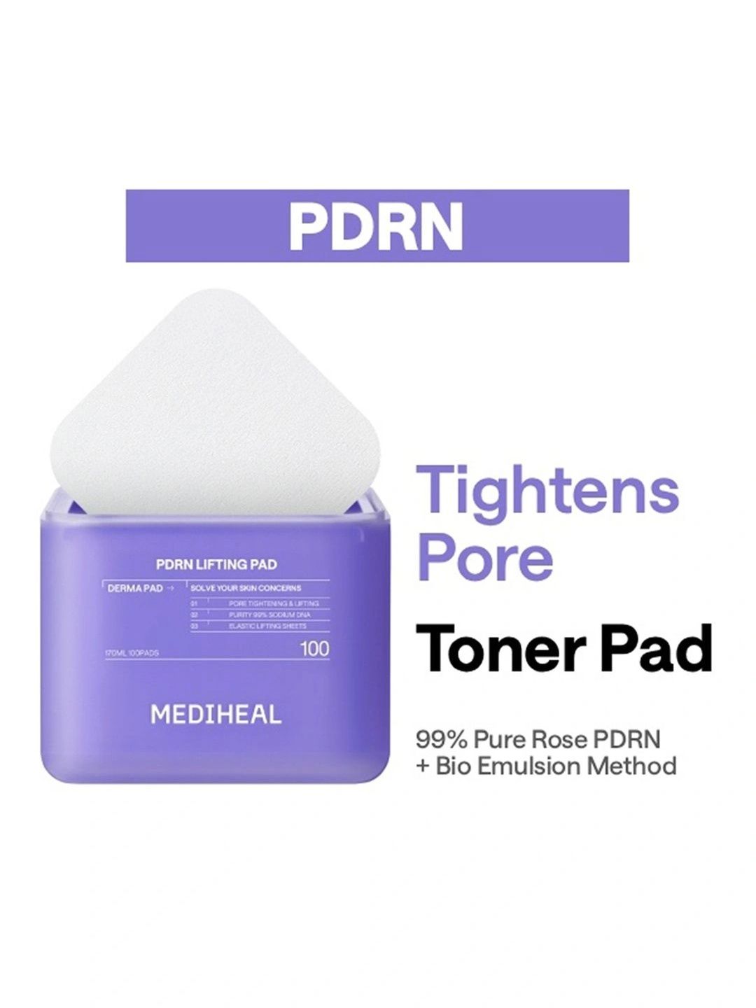 MEDIHEAL PDRN Lifting Pad With Niacinamide - 170 ml