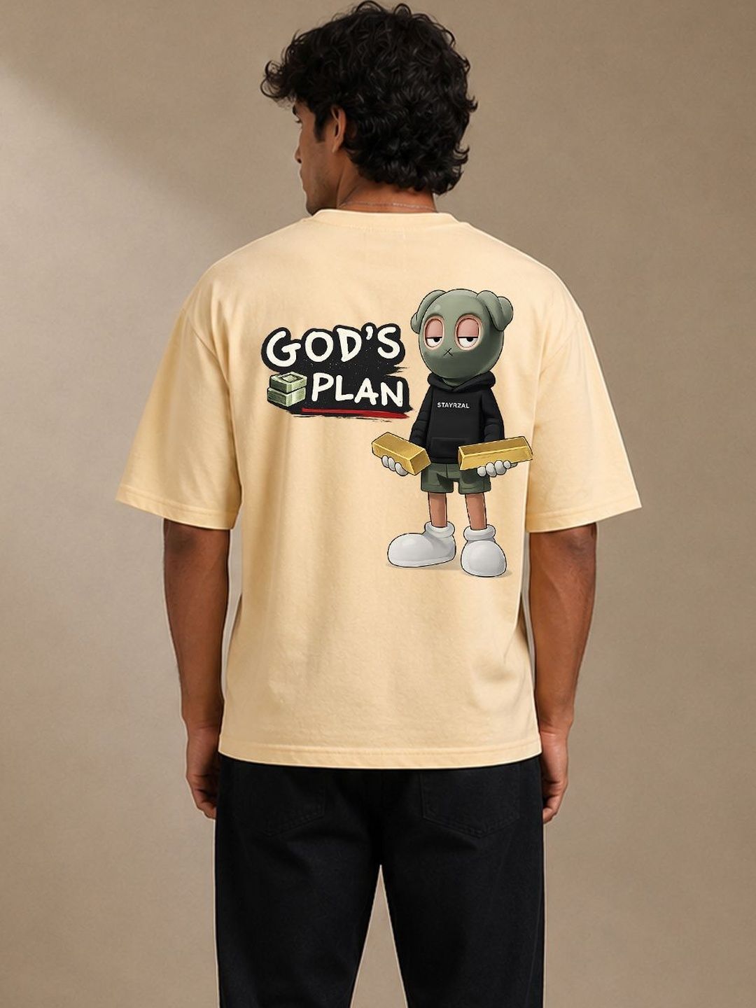 BEOVER Men Printed T-shirt