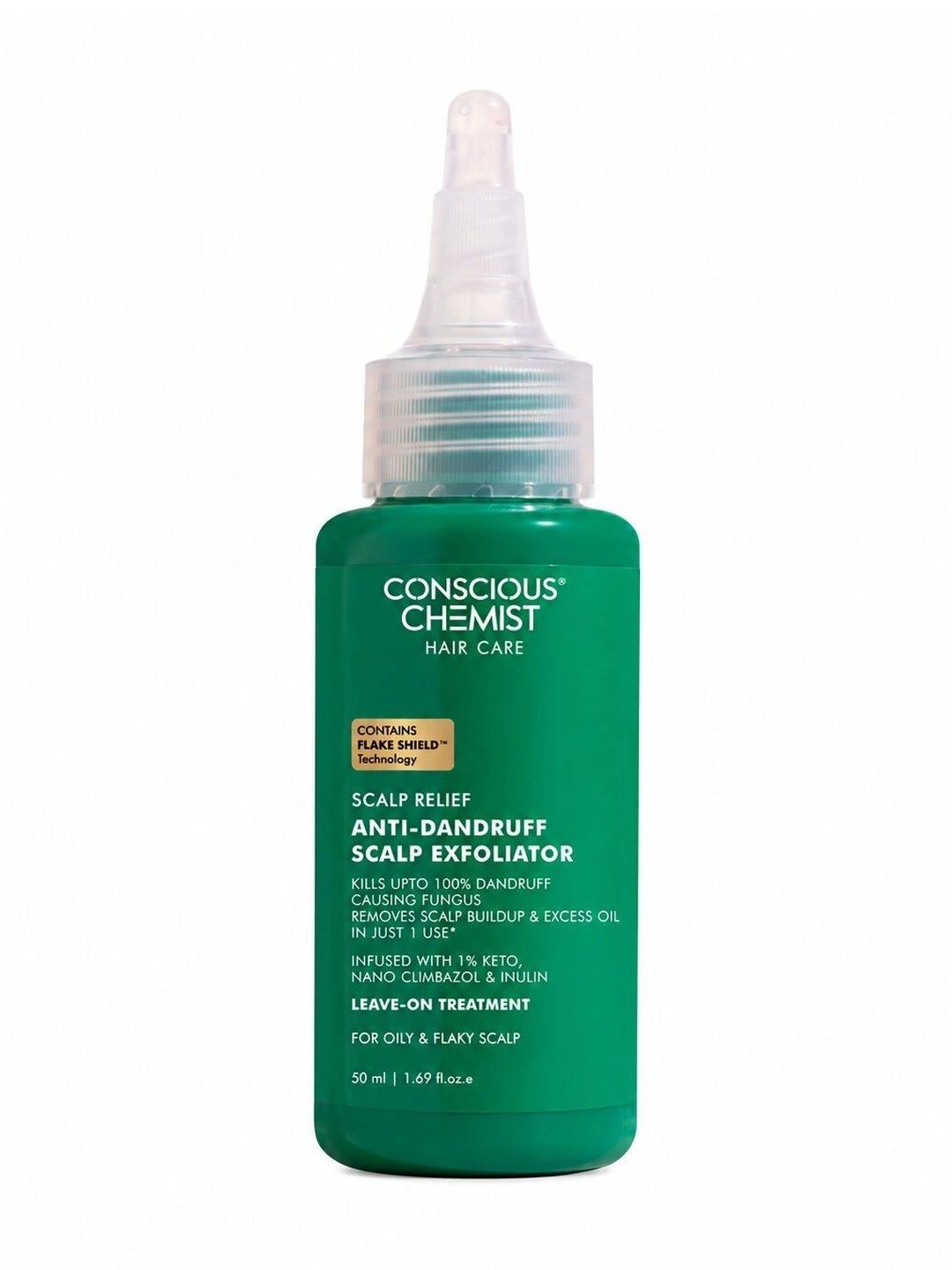 Conscious Chemist Anti-Dandruff Scalp Exfoliator & Pre-Wash Treatment - 50 ml