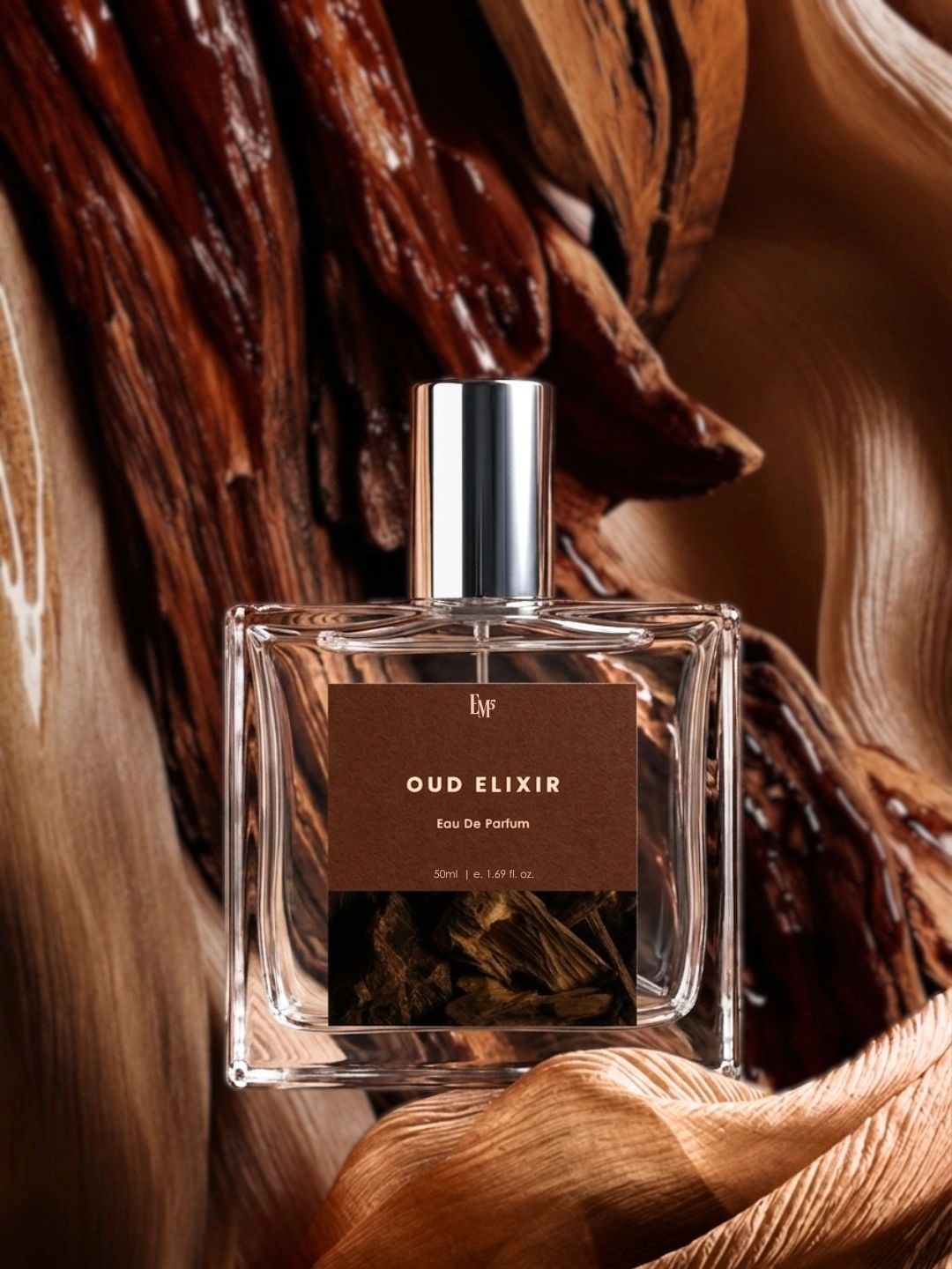 EM5 Men Oud Elixir Strong & Long Lasting Eau De Parfum- 50 ml