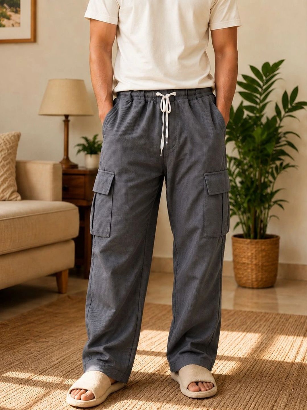 Tromko Men Original Easy Wash Cargos Trousers