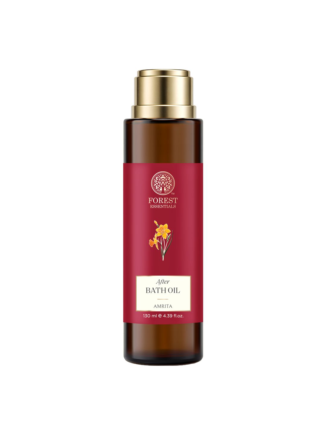 Forest Essentials Ayurvedic Moisturizing & Nourishing After Bath Shower Oil Nargis - 130ml