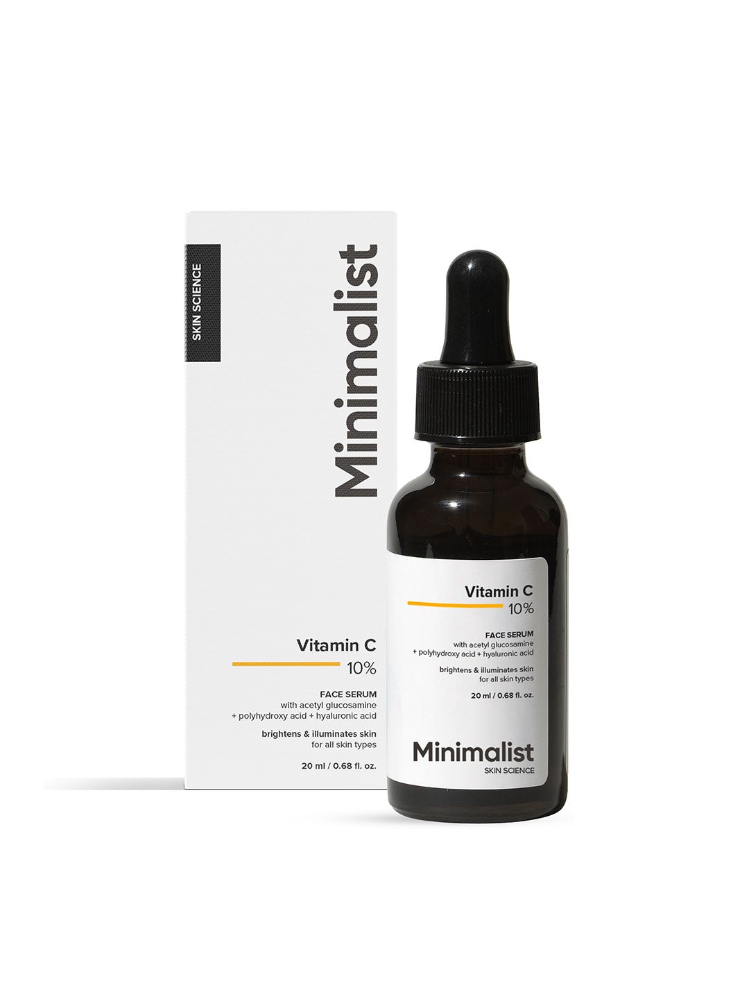Buy Minimalist Vitamin C 10% Face Serum   20 Ml -  - Personal Care for Unisex