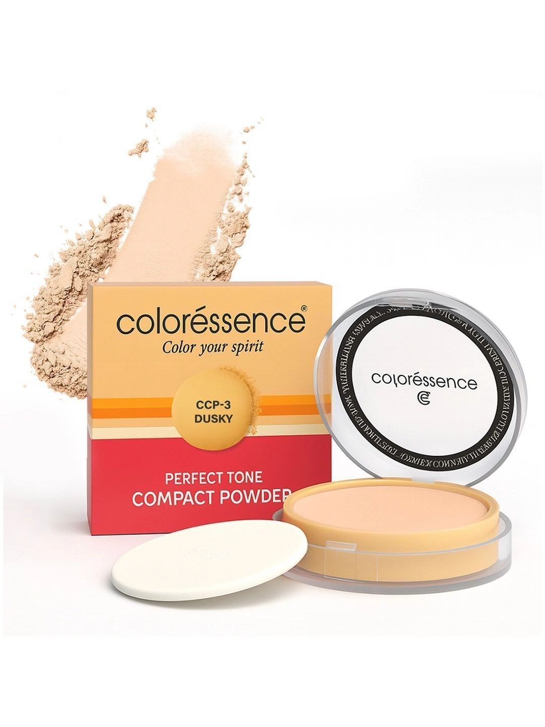 Coloressence Perfect Tone Compact Powder - 10 g - Dusky - CCP - 3