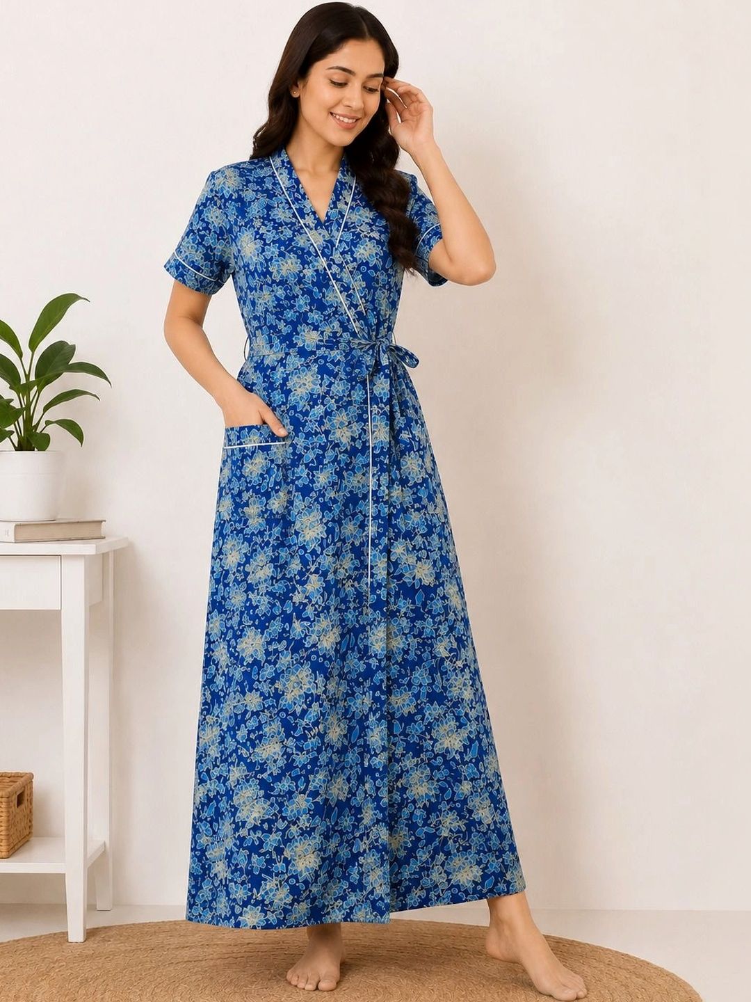Printed Maxi Nightdress
