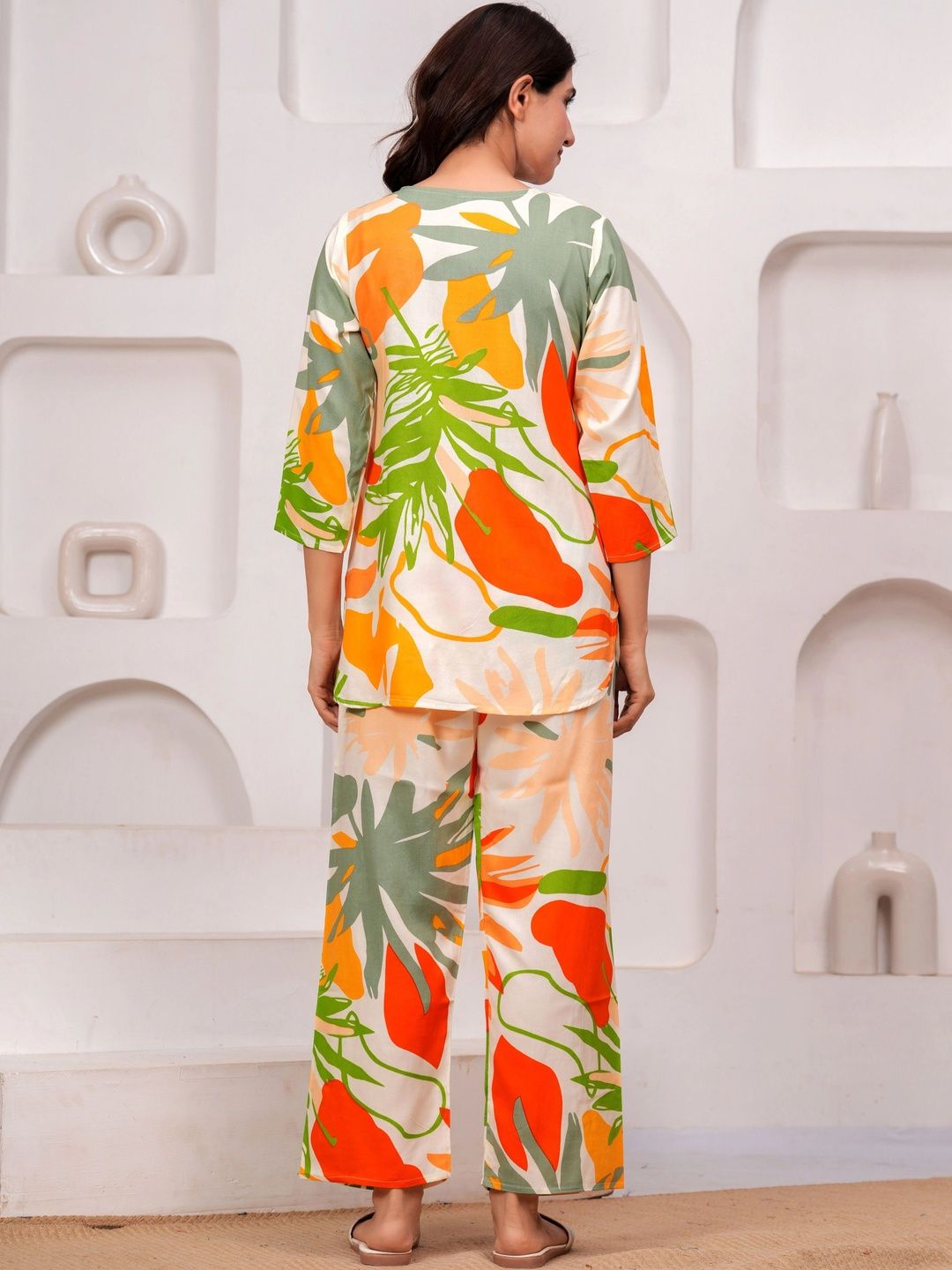 Women Printed Night suit 3