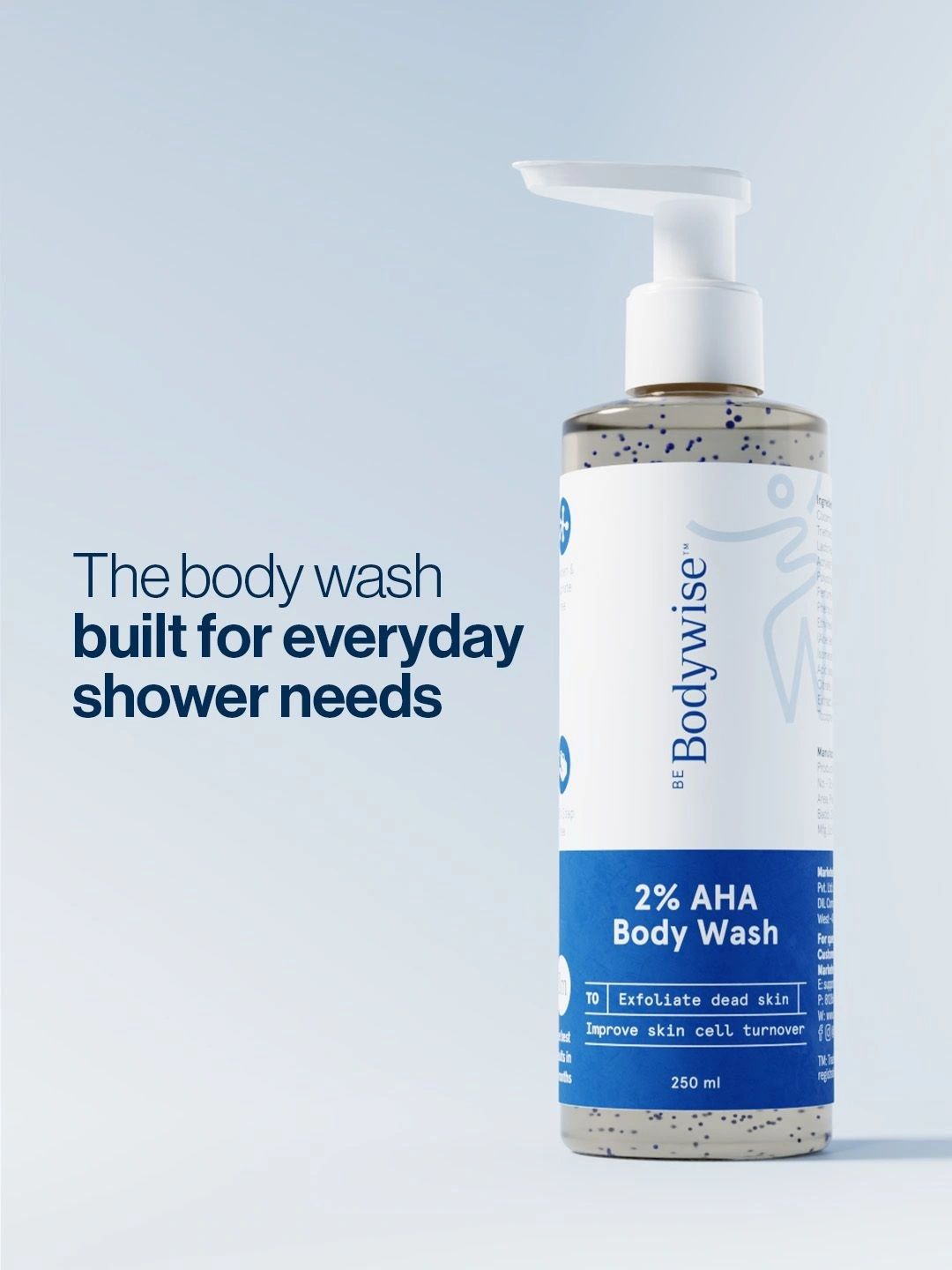 Buy Be Bodywise 2% AHA Exfoliates Promotes Glowing & Radiant Skin Body Wash 250 Ml -  - Personal Care for Women