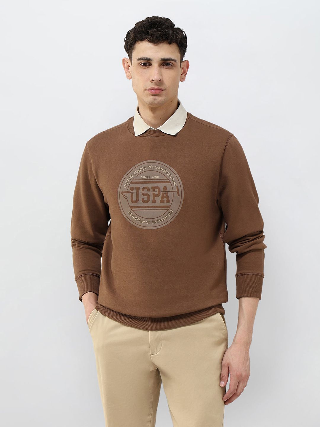 U.S. Polo Assn. Printed Sweatshirt