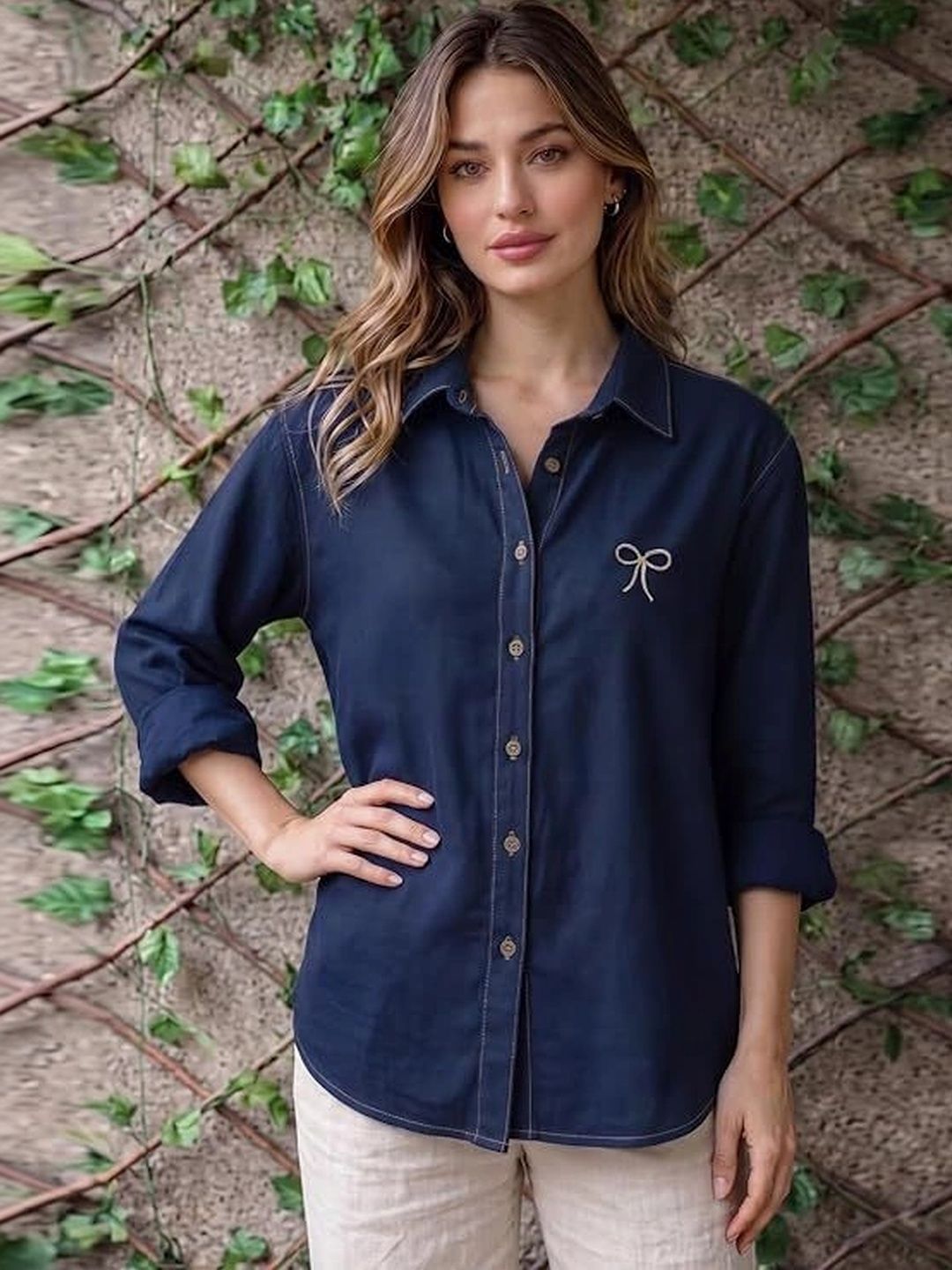 BUCCLY Women Standard Casual Shirt