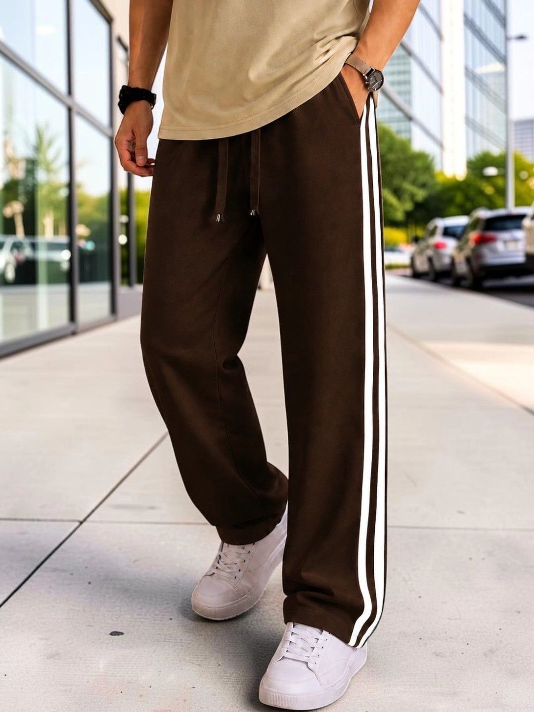 MOJAMEDI Men Straight Fit Training Track Pants