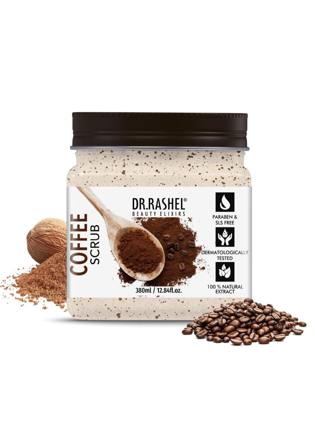 Buy DR.RASHEL Coffee 380ml Face & Body Scrub For Exfoliation & Smooth Looking Skin -  - Personal Care for Unisex