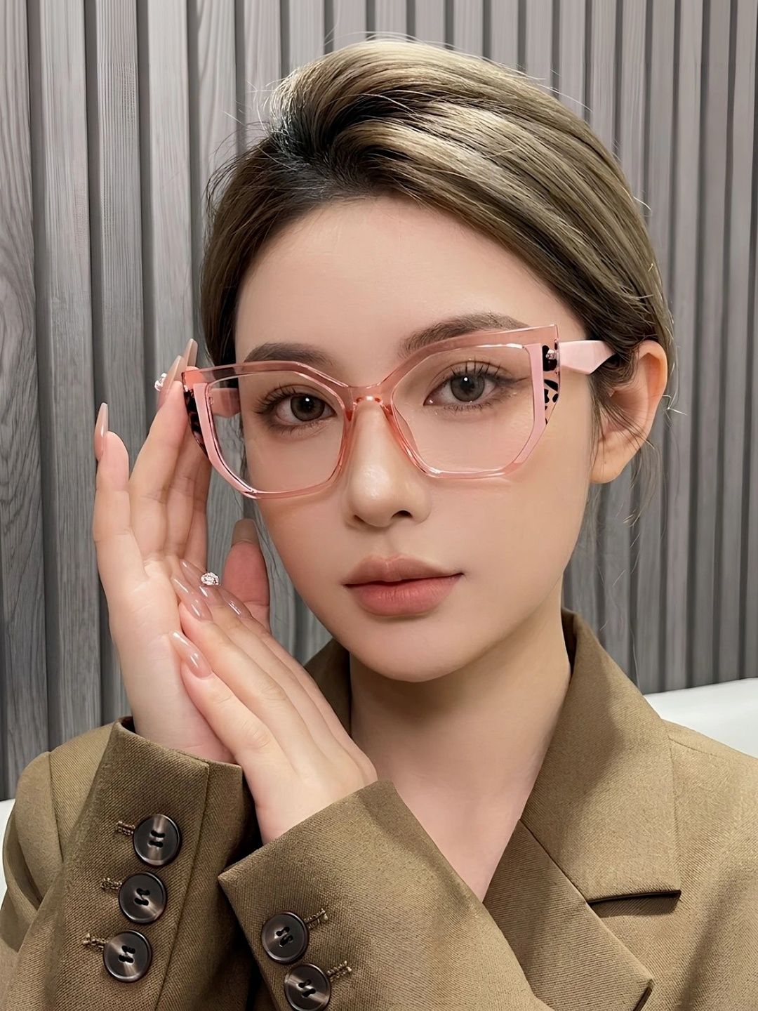 OUDI Full Rim Cateye Frames