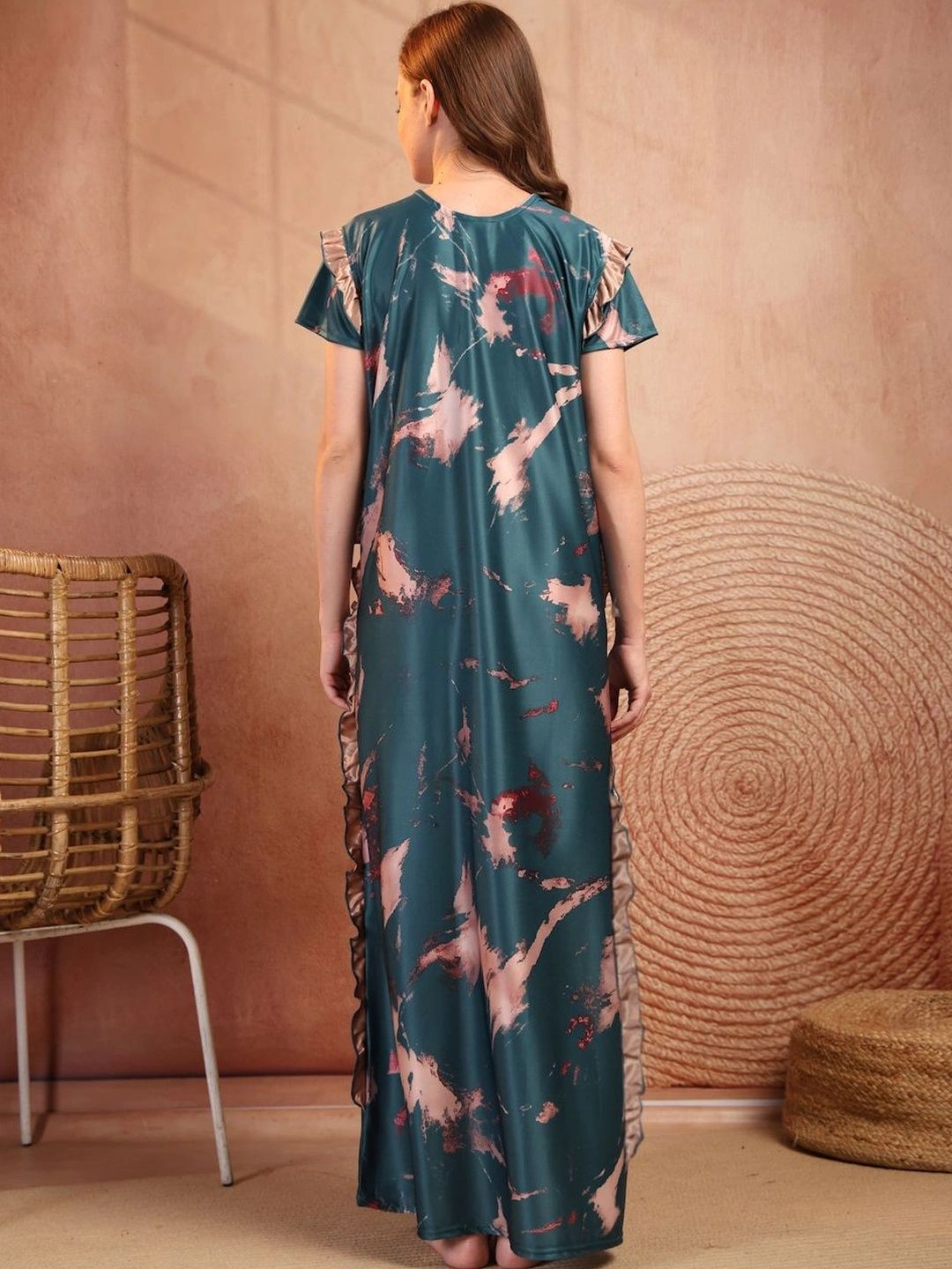 Printed Maxi Nightdress 7