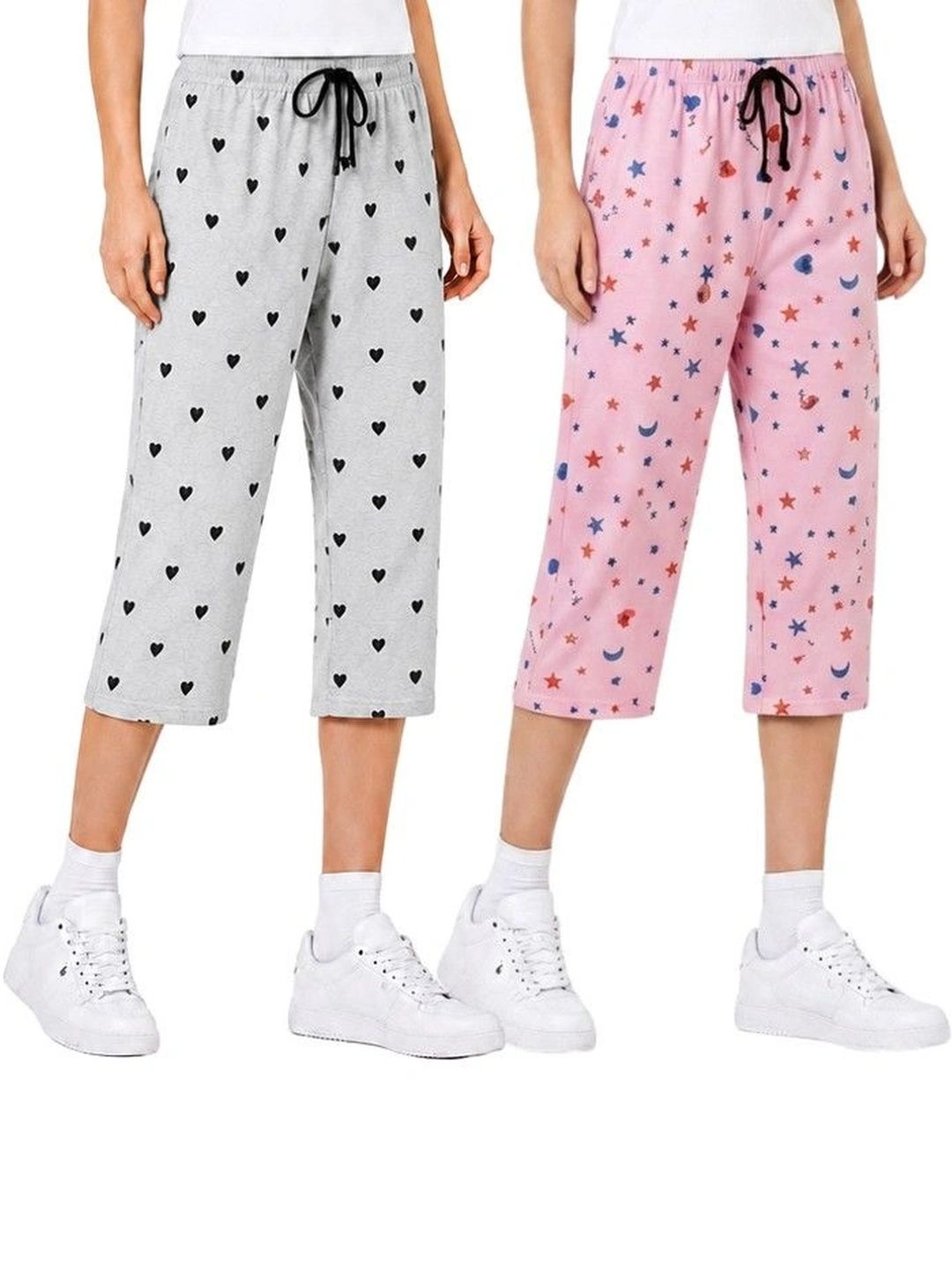 UNFLD Women Printed Capris