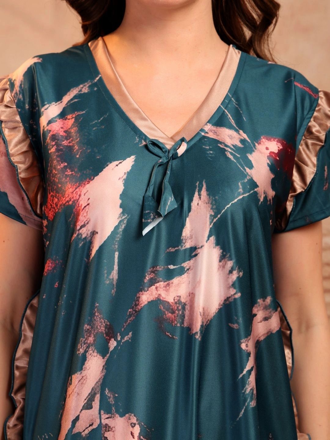 Printed Maxi Nightdress 5