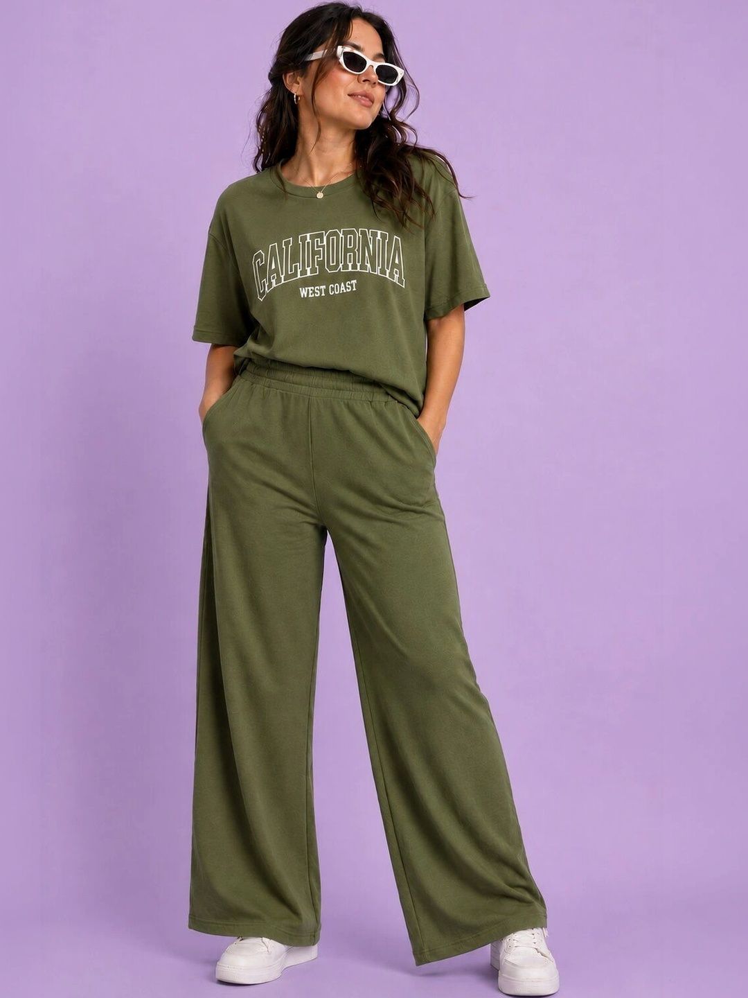 ELVIA Women Printed Night suit