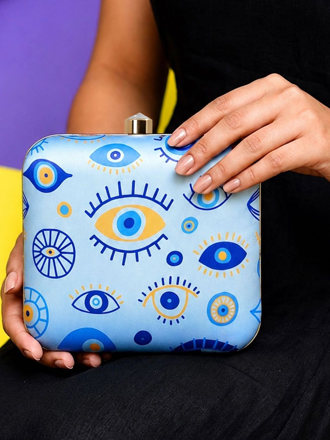 Buy ARTKLIM Printed Box Clutch -  - Accessories for Women