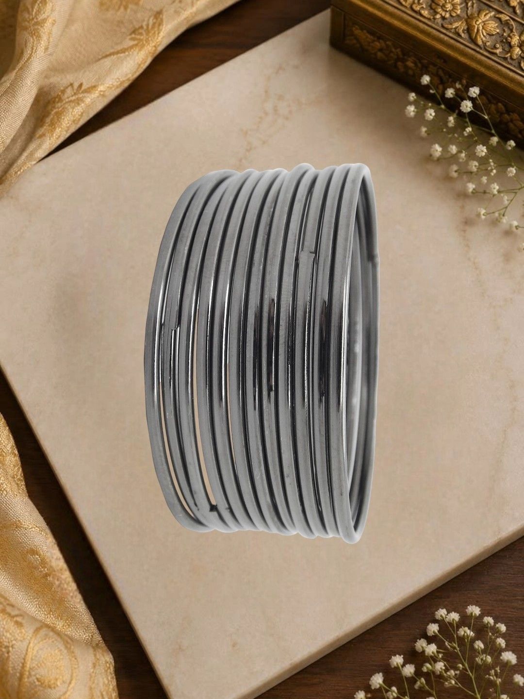 FEMMIBELLA Set Of 12 Bangles