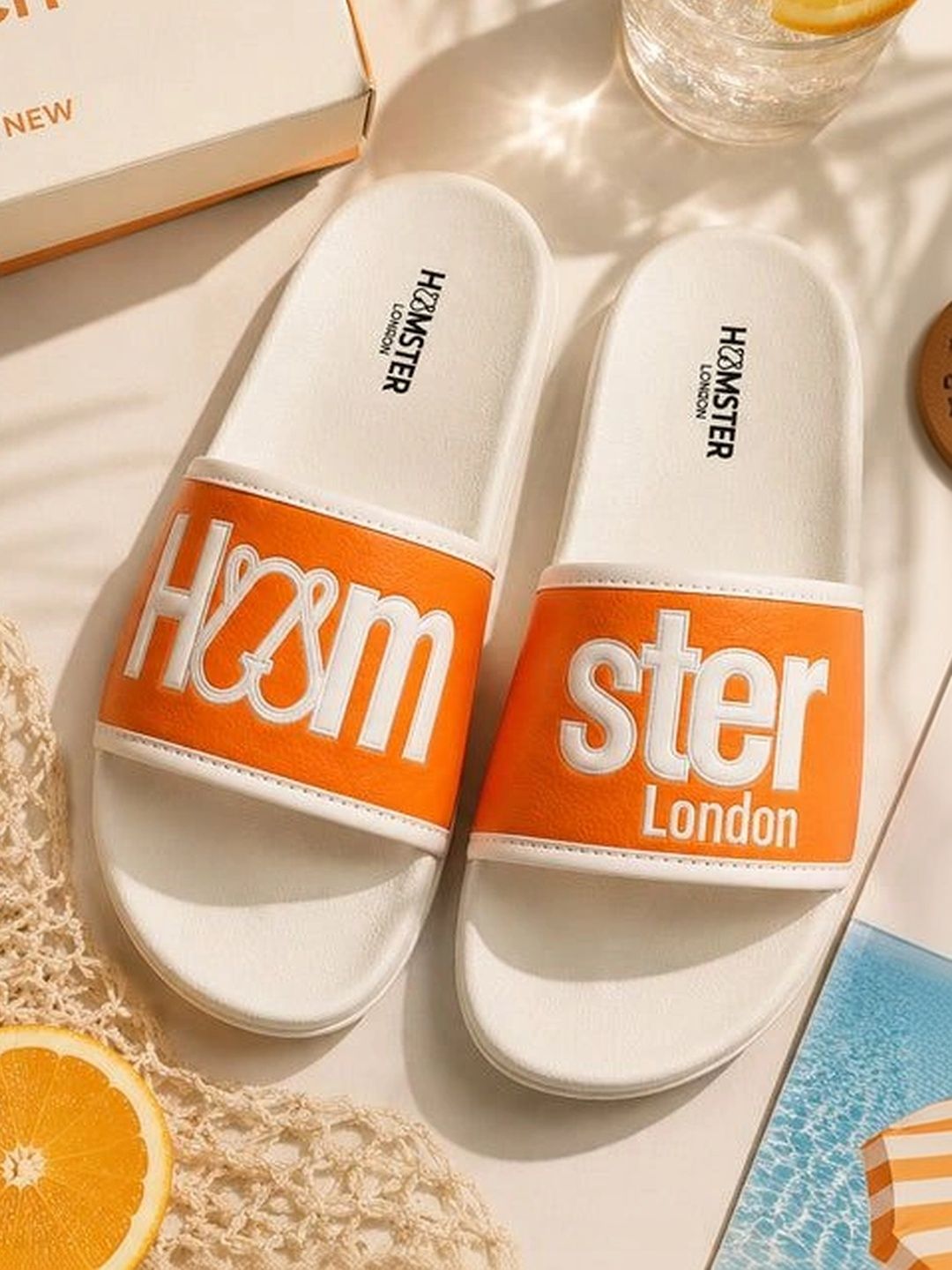 HAMSTER LONDON Women Printed Sliders