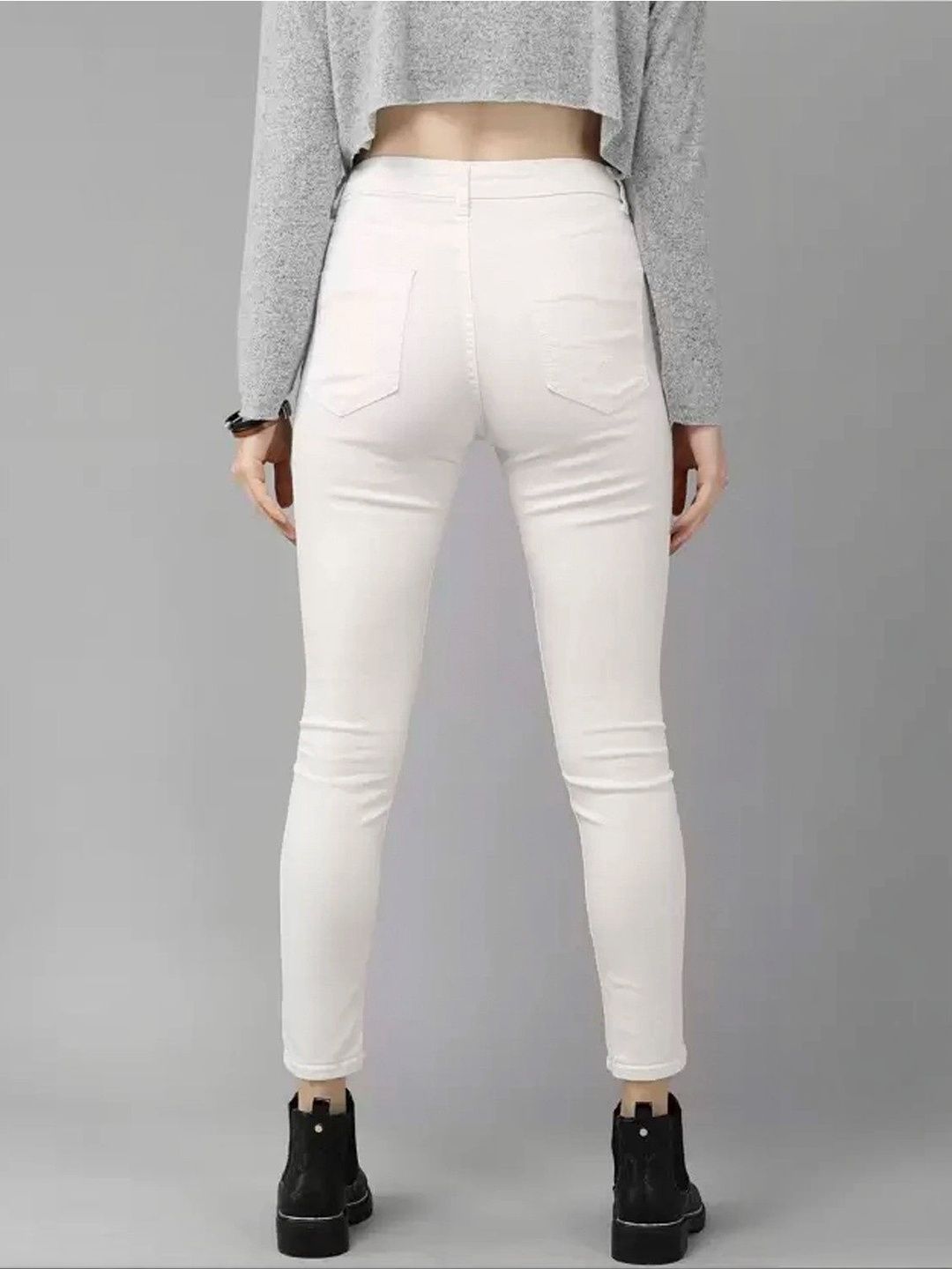 Women Skinny Fit Mid-Rise Stretchable Jeans 3