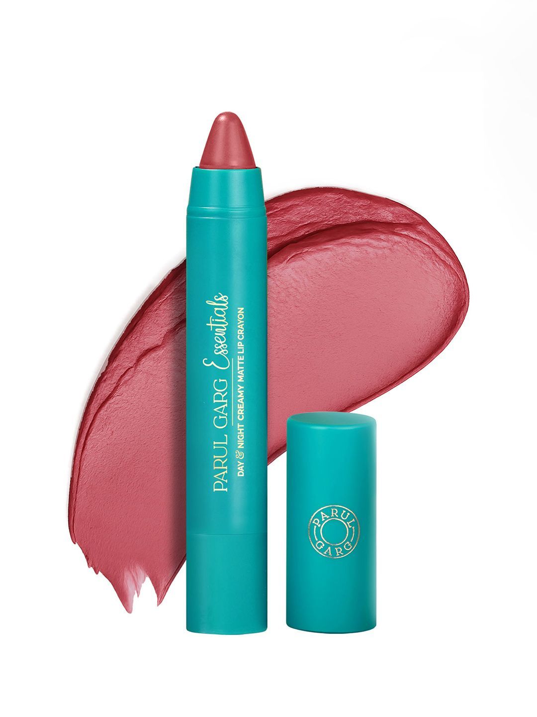Parul Garg Creamy Matte Lip Crayon, Rich Pigment - Influencer Soft Almond Brown