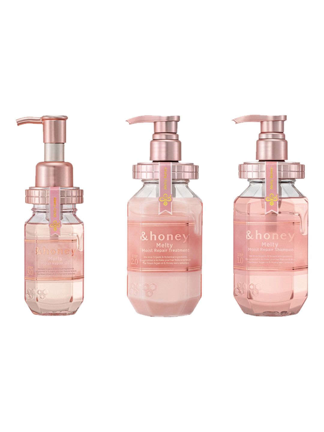 &honey Set Of 3 Repair Oil - 100 ml With Repair Treatment- 445 g & Shampoo- 440 ml