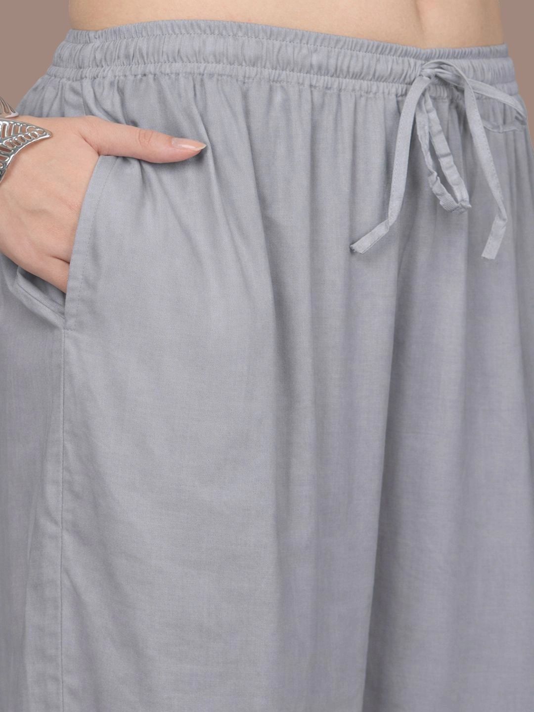 X Gracit Women Knitted Palazzos 5
