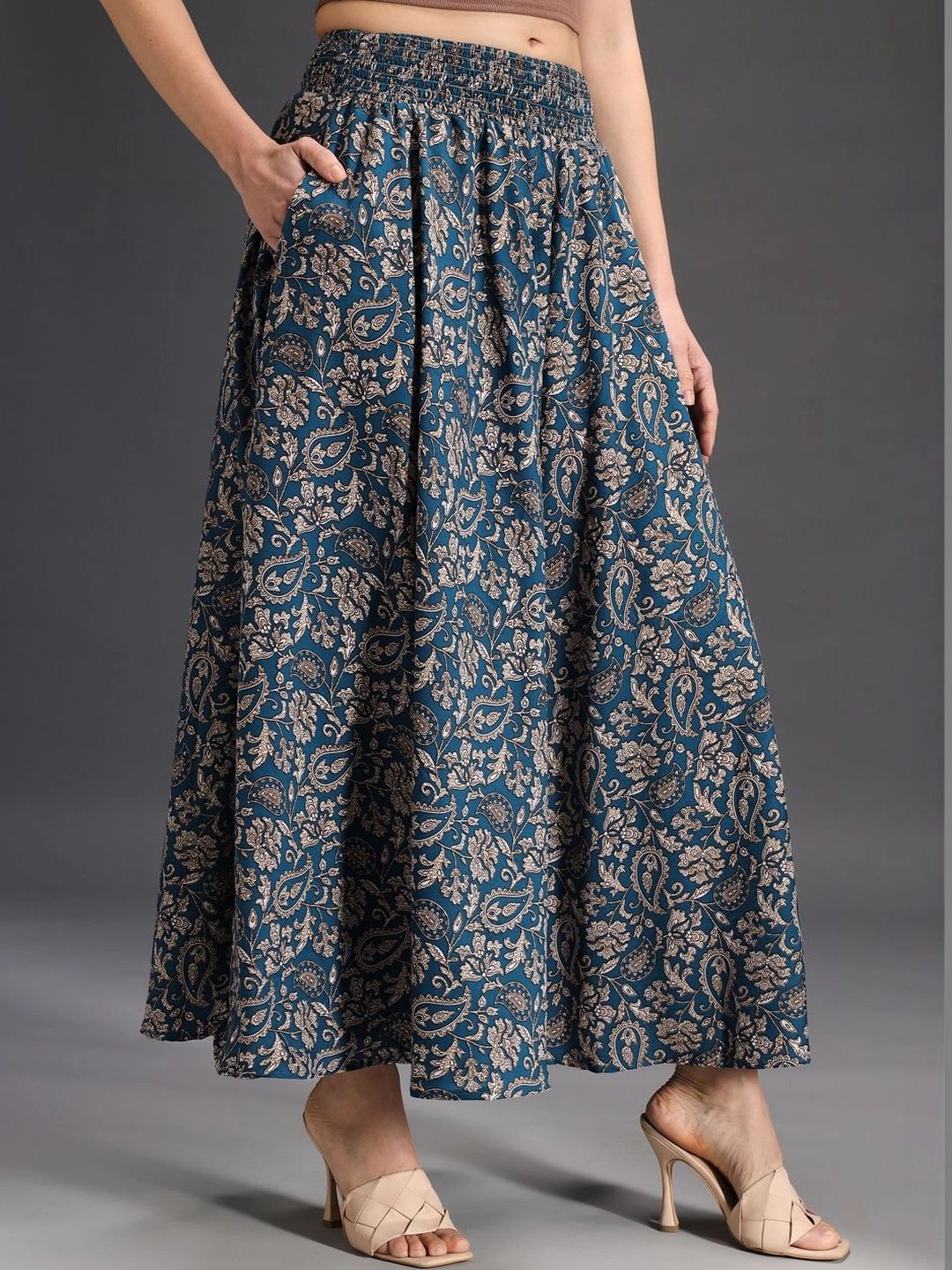 Women Ethnic Motifs Printed Ethnic Palazzos 6