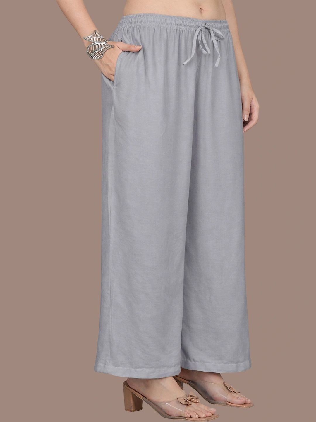 X Gracit Women Knitted Palazzos 7