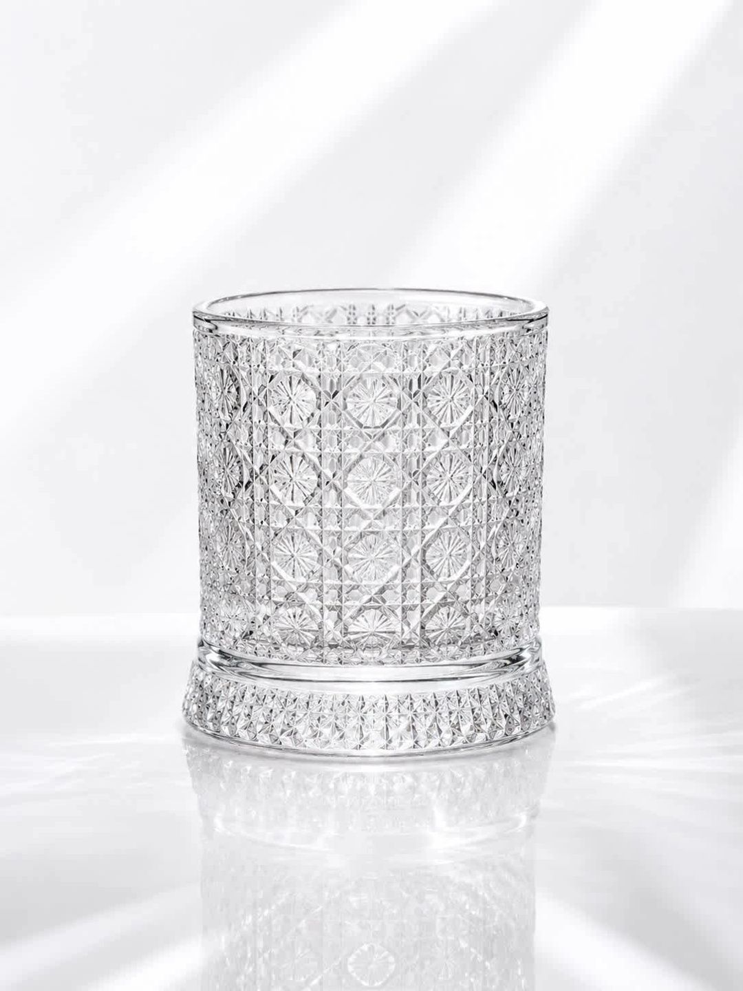 PrimeWorld Transparent Glass Whisky Glass Bar Glass