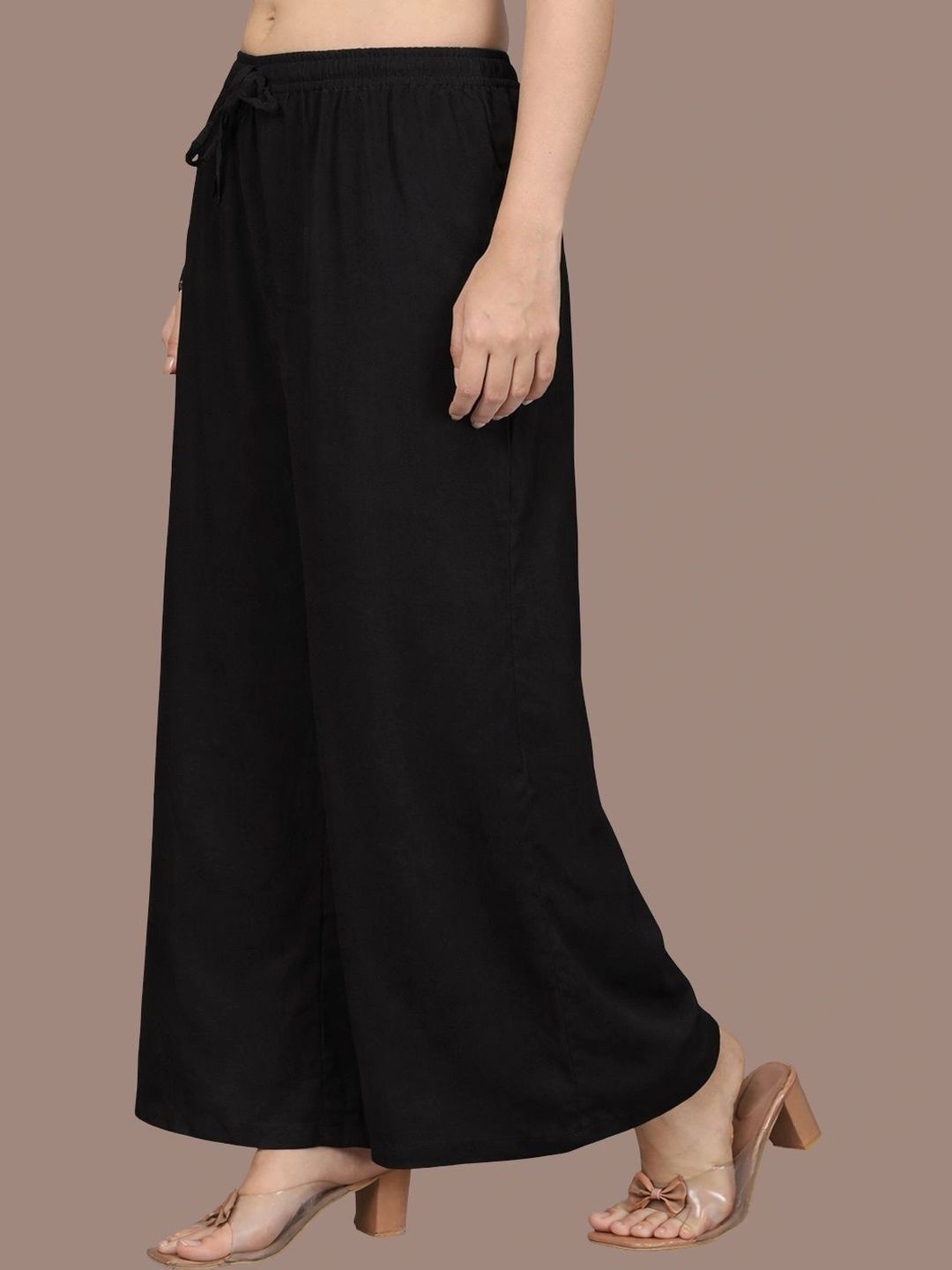 X Gracit Women Knitted Palazzos 4