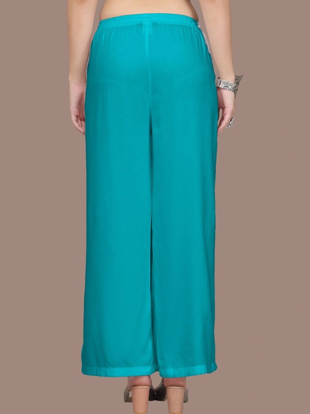 X Gracit Women Knitted Ethnic Palazzos 5