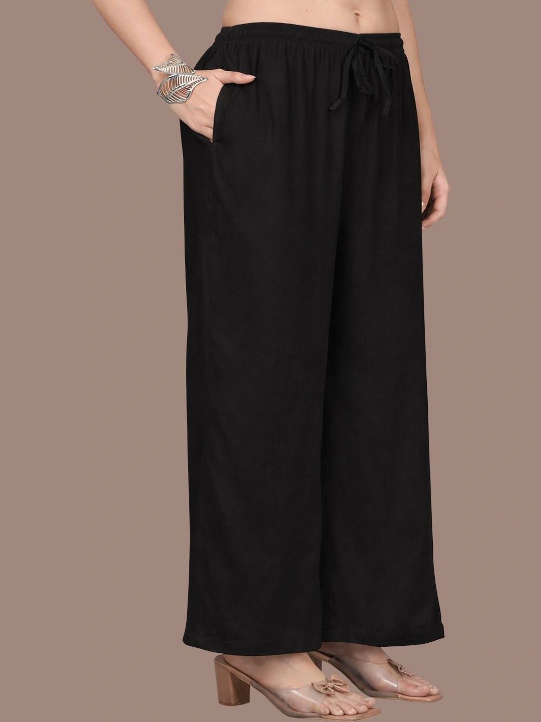 X Gracit Women Knitted Palazzos 6