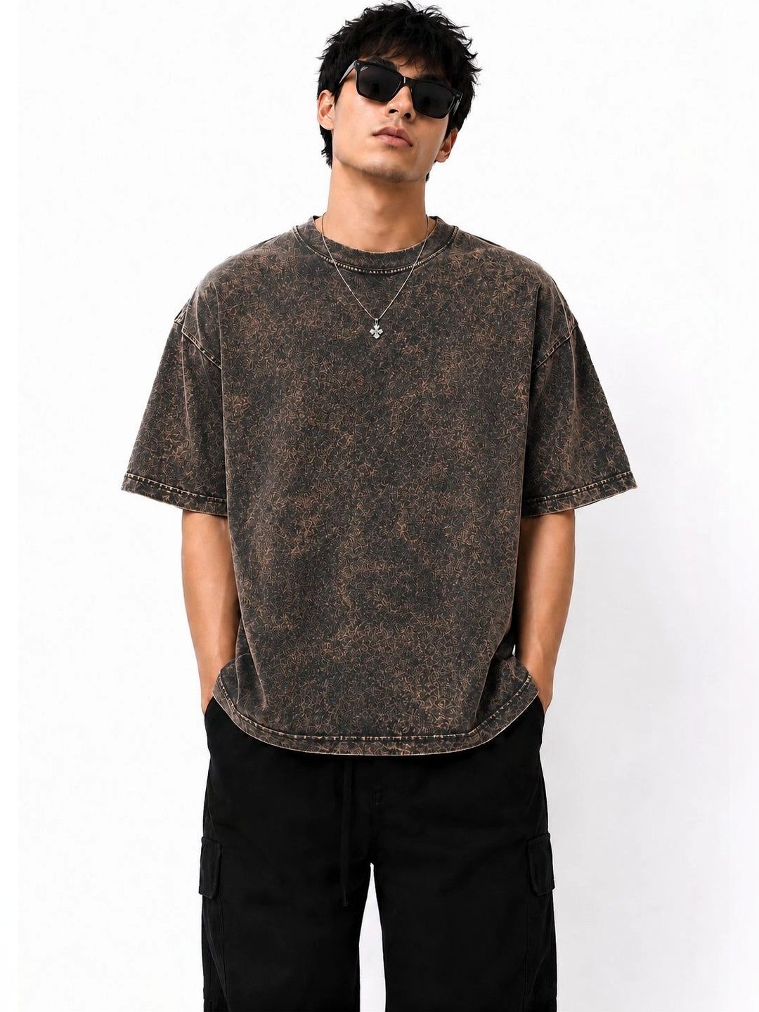 7kingdom Men Dyed T-shirt